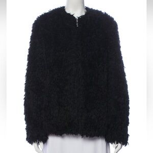 Zadig & Voltaire faux fur jacket